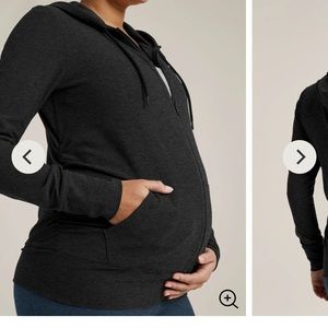 Beyond Yoga - Spacedye Everyday Maternity Hoodie - Small
